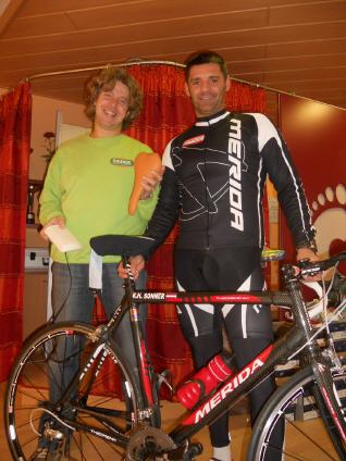 Computergestützte Satteldruckmessung im Einsatz